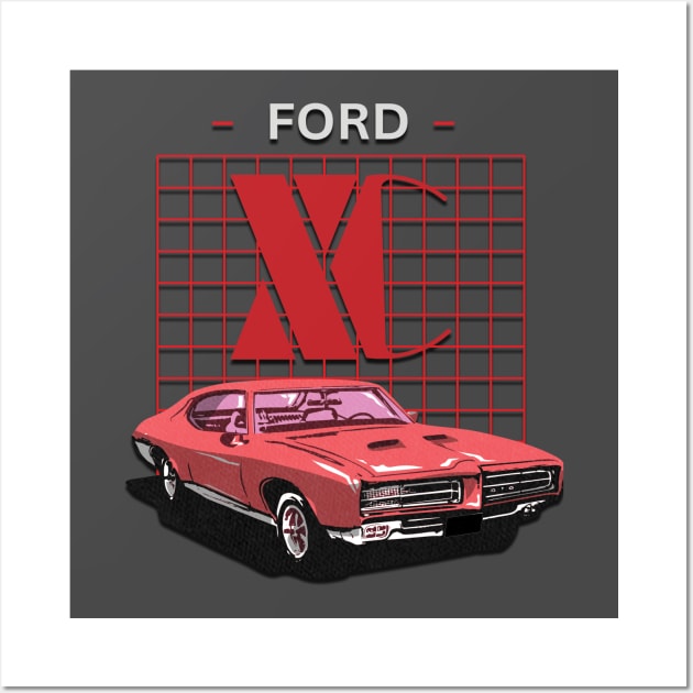 Ford Xc Wall Art by TeeText